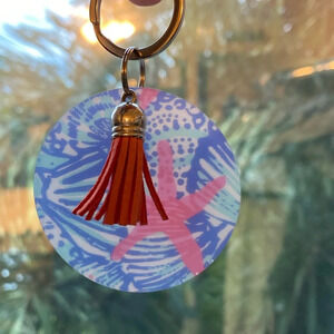 Starfish‎ keychain  / bag charm